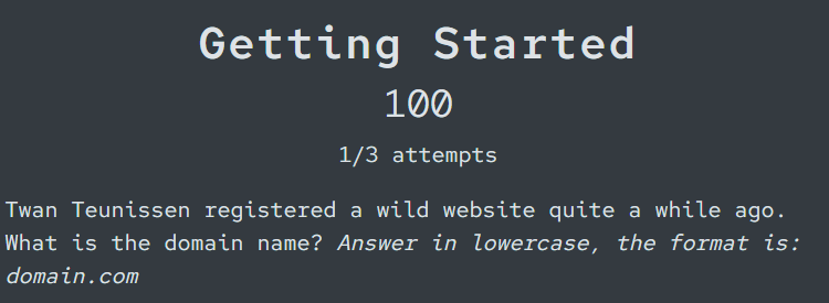 A Walk on the Wild Side: OSINT Capture-the-Flag Walkthrough Part I
