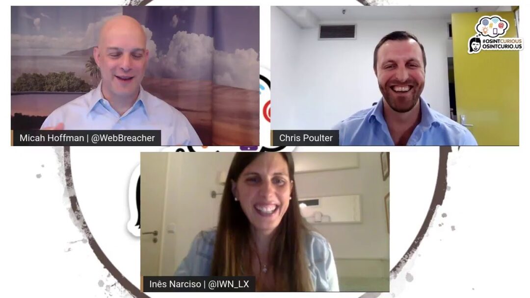 OSINT Curious Live Stream with Chris Poulter – Deep dive on who we are, what we do, why we do it & how!