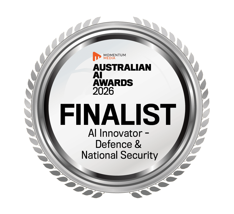 Finalist 2026 — AI Innovator, Defence and National Security